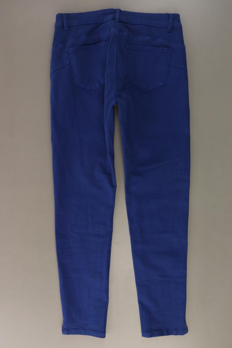 ZAC&ZOE Hose Gr. 42 blau aus Baumwolle