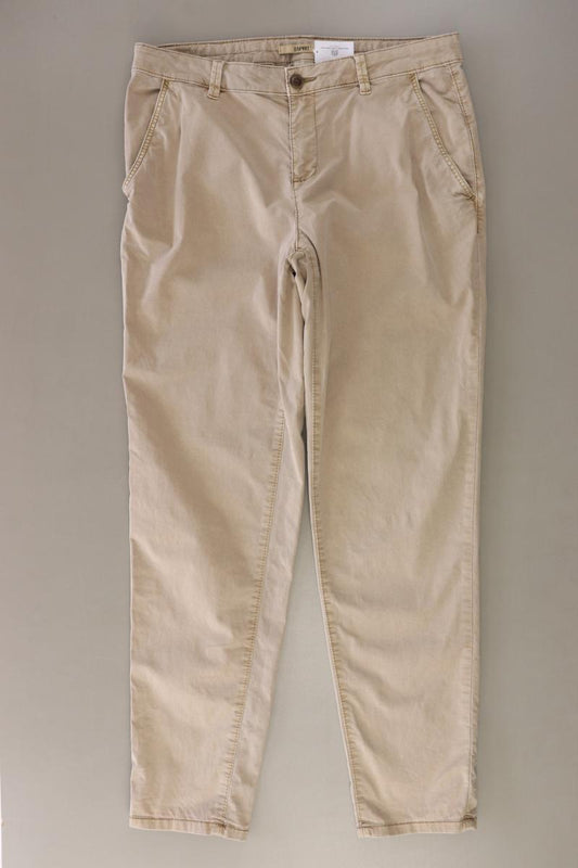 Esprit Chinohose Gr. 36/L30 creme aus Baumwolle