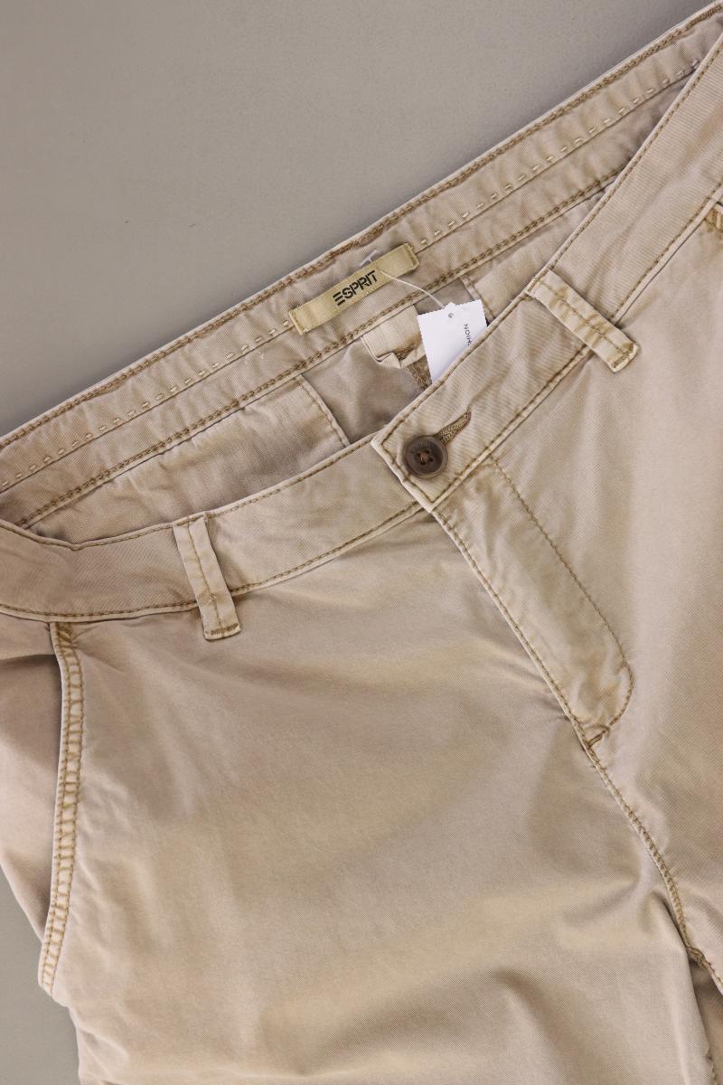 Esprit Chinohose Gr. 36/L30 creme aus Baumwolle