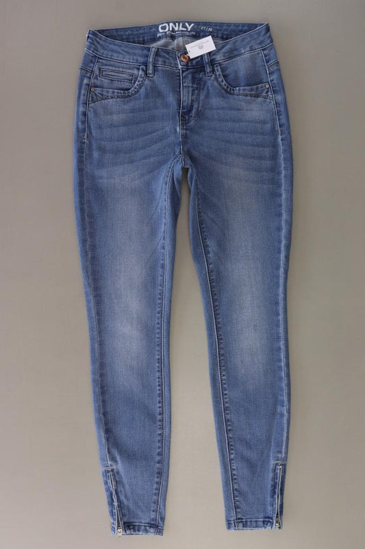 Skinny Jeans Gr. W27/L30 blau aus Baumwolle