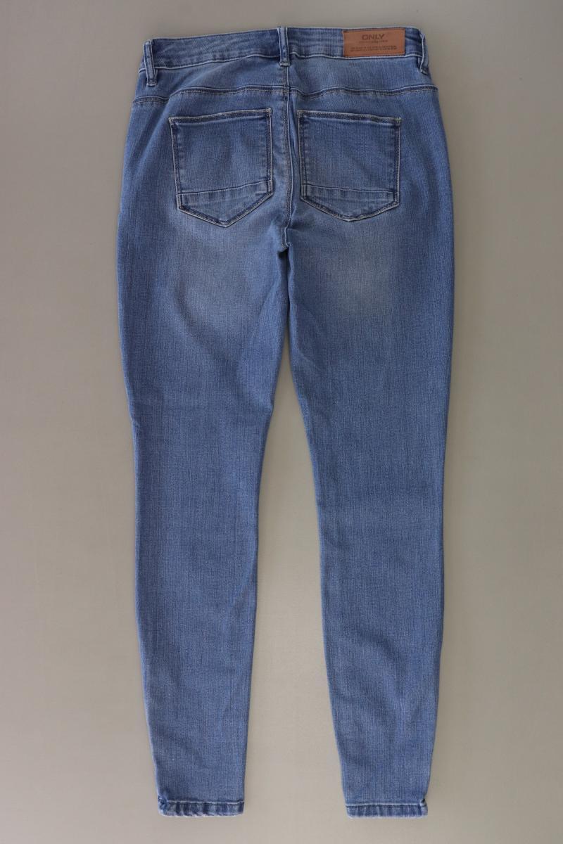 Skinny Jeans Gr. W27/L30 blau aus Baumwolle
