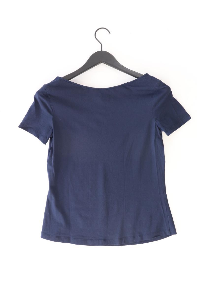 Esprit T-Shirt Gr. M Kurzarm blau aus Baumwolle