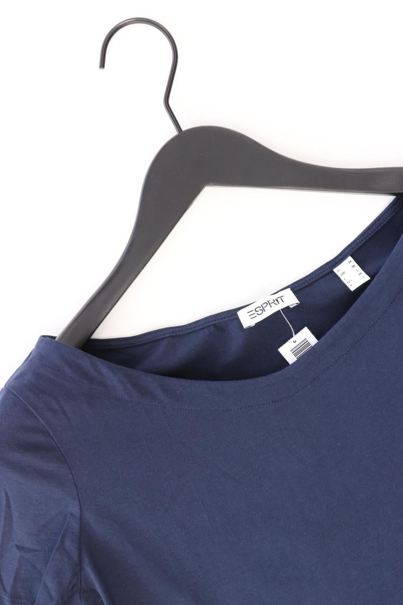 Esprit T-Shirt Gr. M Kurzarm blau aus Baumwolle