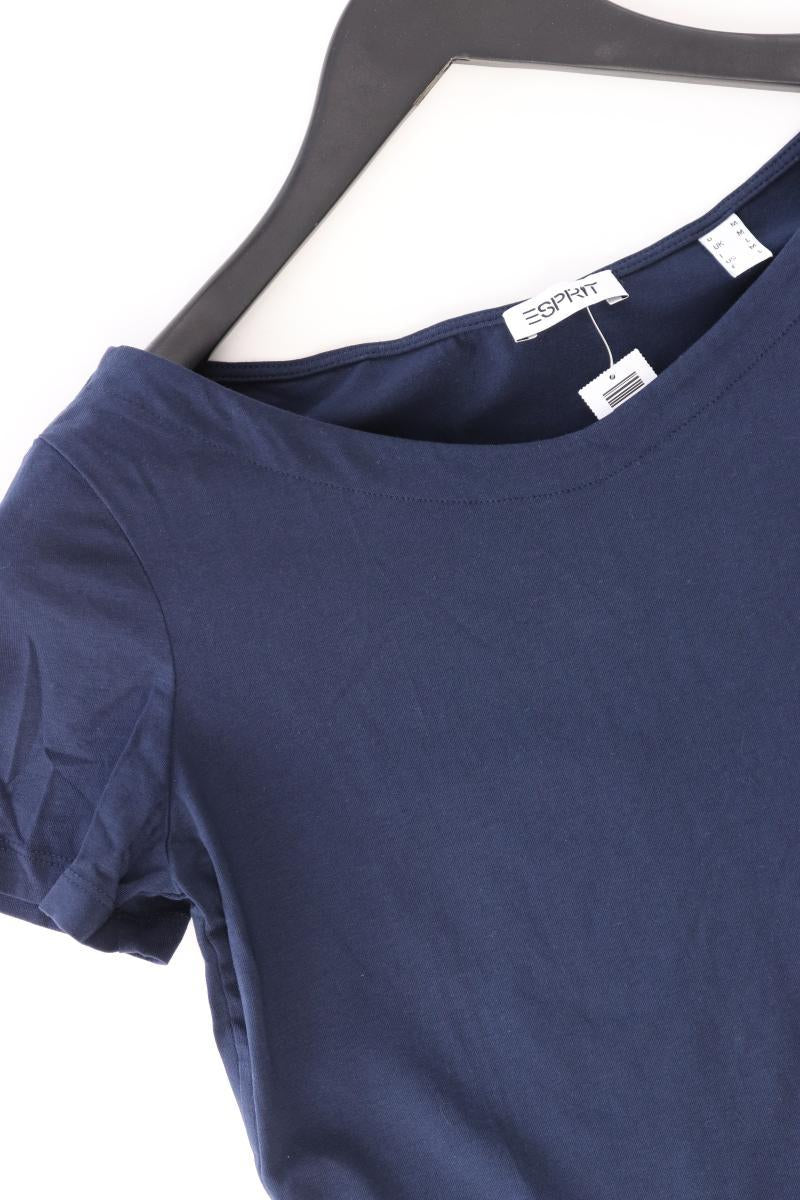 Esprit T-Shirt Gr. M Kurzarm blau aus Baumwolle