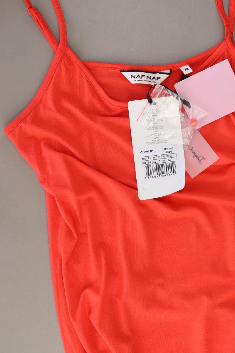 NAF NAF Trägerkleid Gr. 36 neu mit Etikett rot aus Viskose