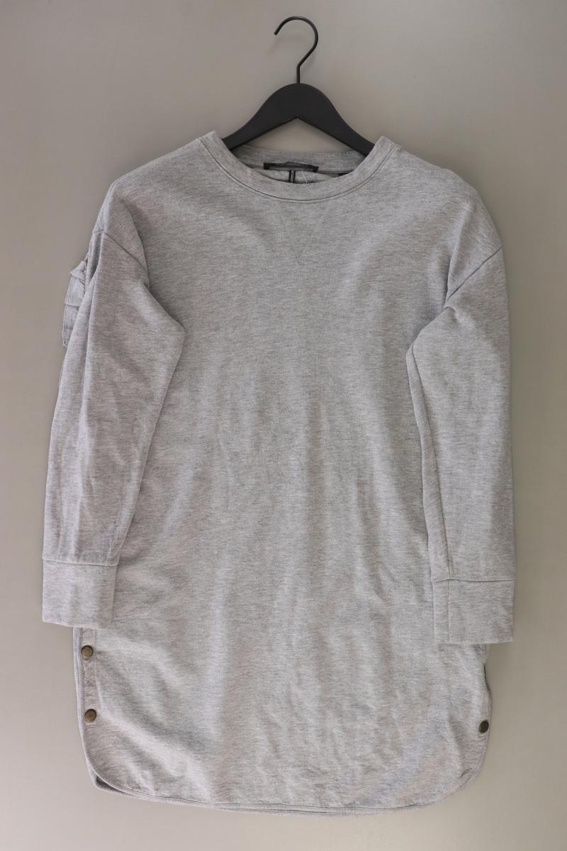 Scotch & Soda Langarmkleid Gr. S grau aus Baumwolle