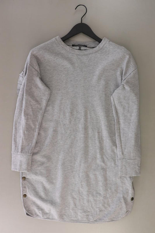Scotch & Soda Langarmkleid Gr. S grau aus Baumwolle