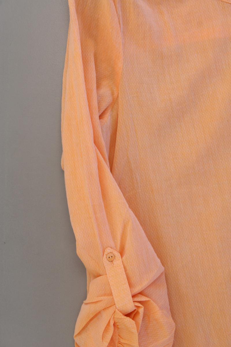 Esprit Classic Bluse Gr. 44 neuwertig 3/4 Ärmel orange aus Baumwolle