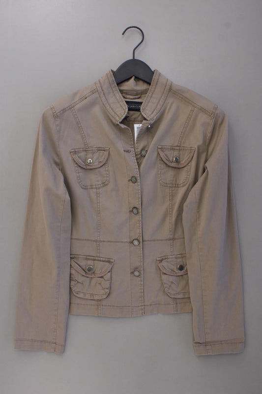 Laura Scott Übergangsjacke Gr. 40 braun aus Baumwolle