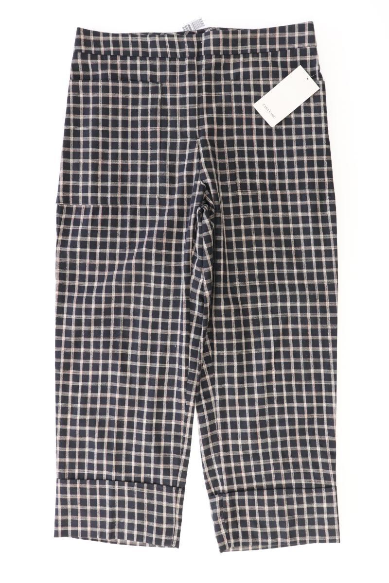 Zara Stoffhose Gr. L kariert neu mit Etikett grau aus Polyester
