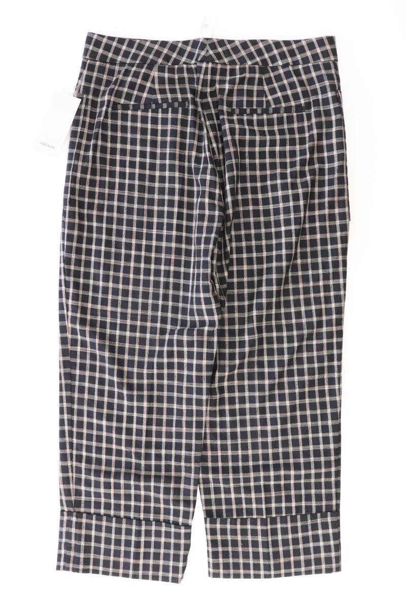 Zara Stoffhose Gr. L kariert neu mit Etikett grau aus Polyester