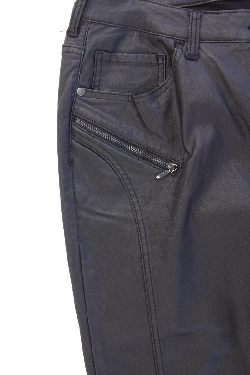 Paola Kunstlederhose Gr. 46 neuwertig schwarz aus Viskose