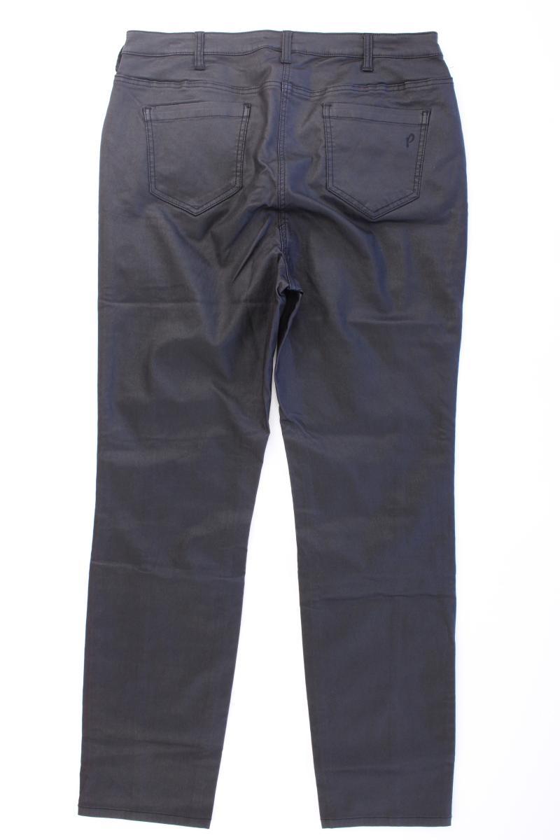 Paola Kunstlederhose Gr. 46 neuwertig schwarz aus Viskose