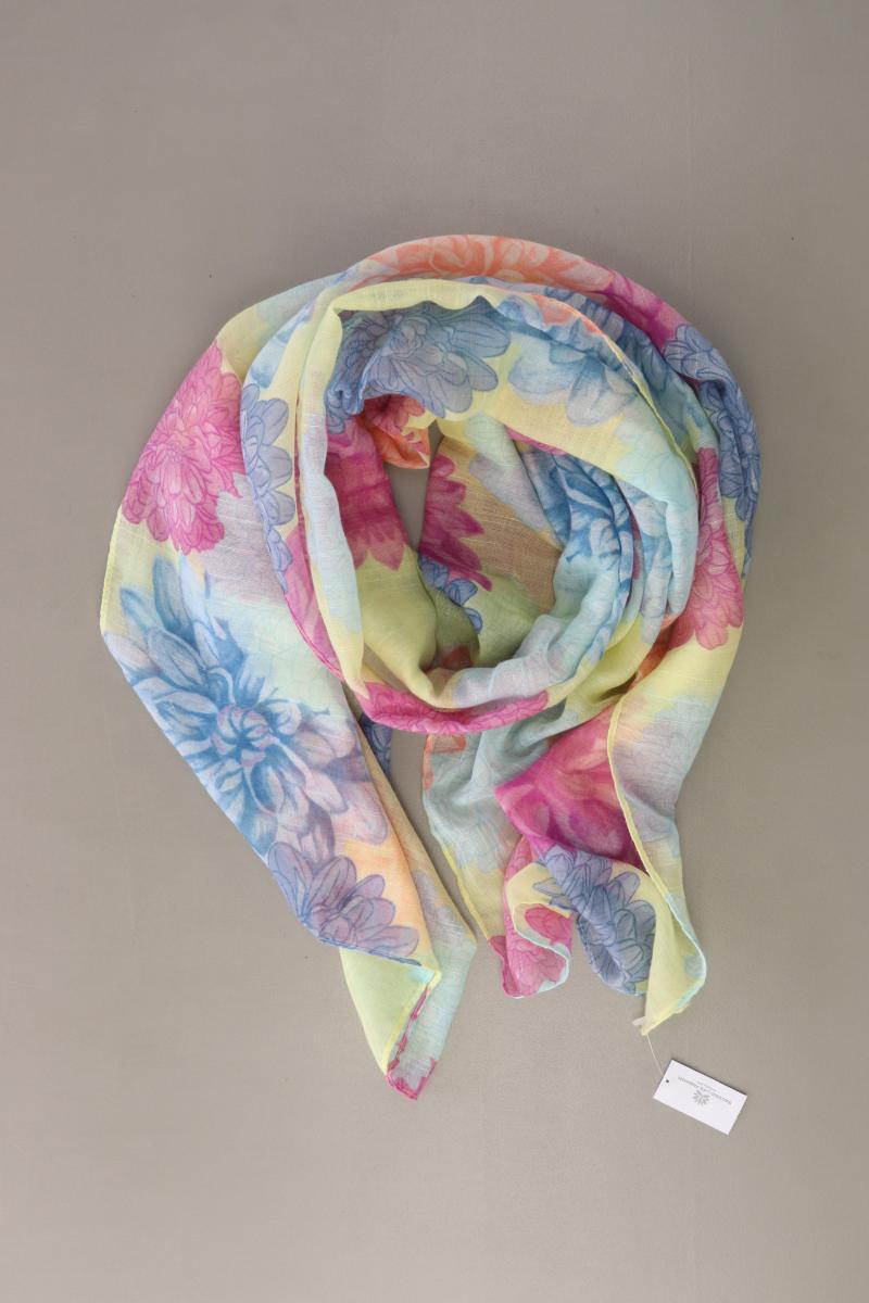 Tuch mit Blumenmuster gelb