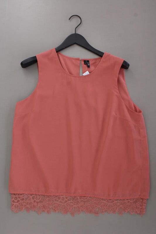 Vero Moda Bluse Gr. XL neuwertig Ärmellos rosa aus Polyester