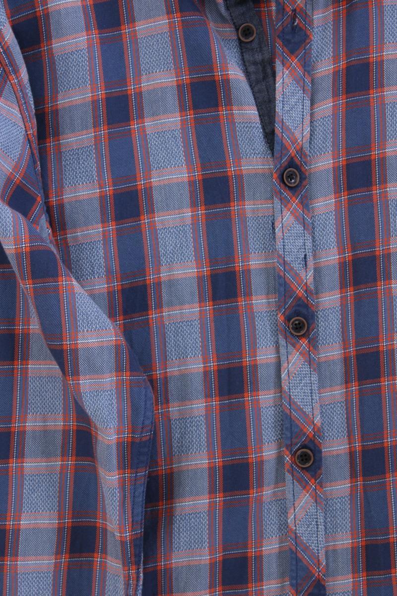 Tom Tailor Karohemd für Herren Gr. XL kariert neuwertig Langarm blau