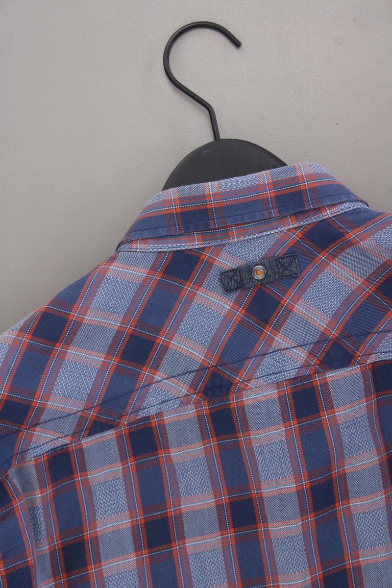 Tom Tailor Karohemd für Herren Gr. XL kariert neuwertig Langarm blau