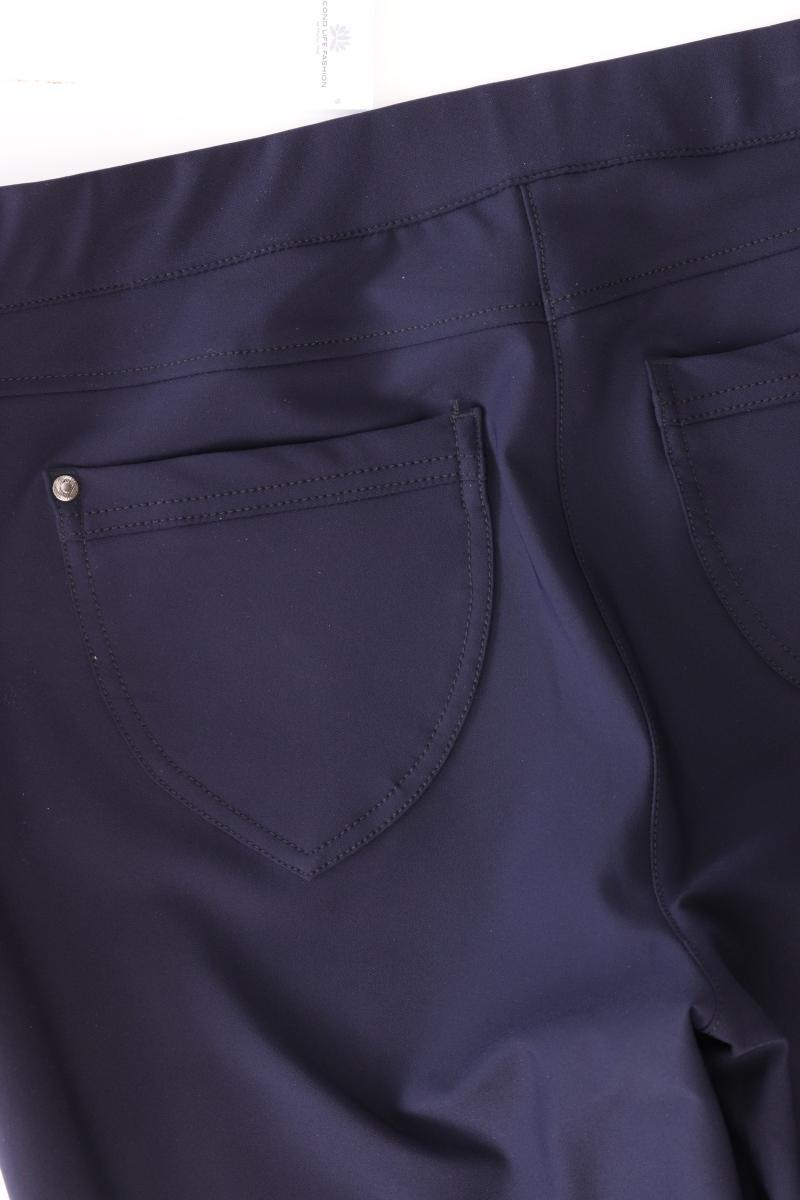 Peter Hahn Stoffhose Gr. Kurzgröße 23 blau aus Polyester