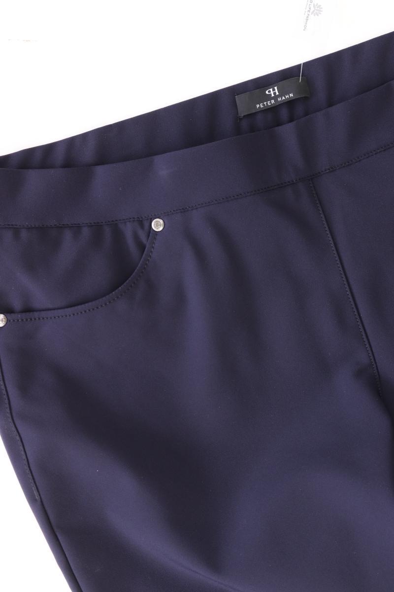 Peter Hahn Stoffhose Gr. Kurzgröße 23 blau aus Polyester