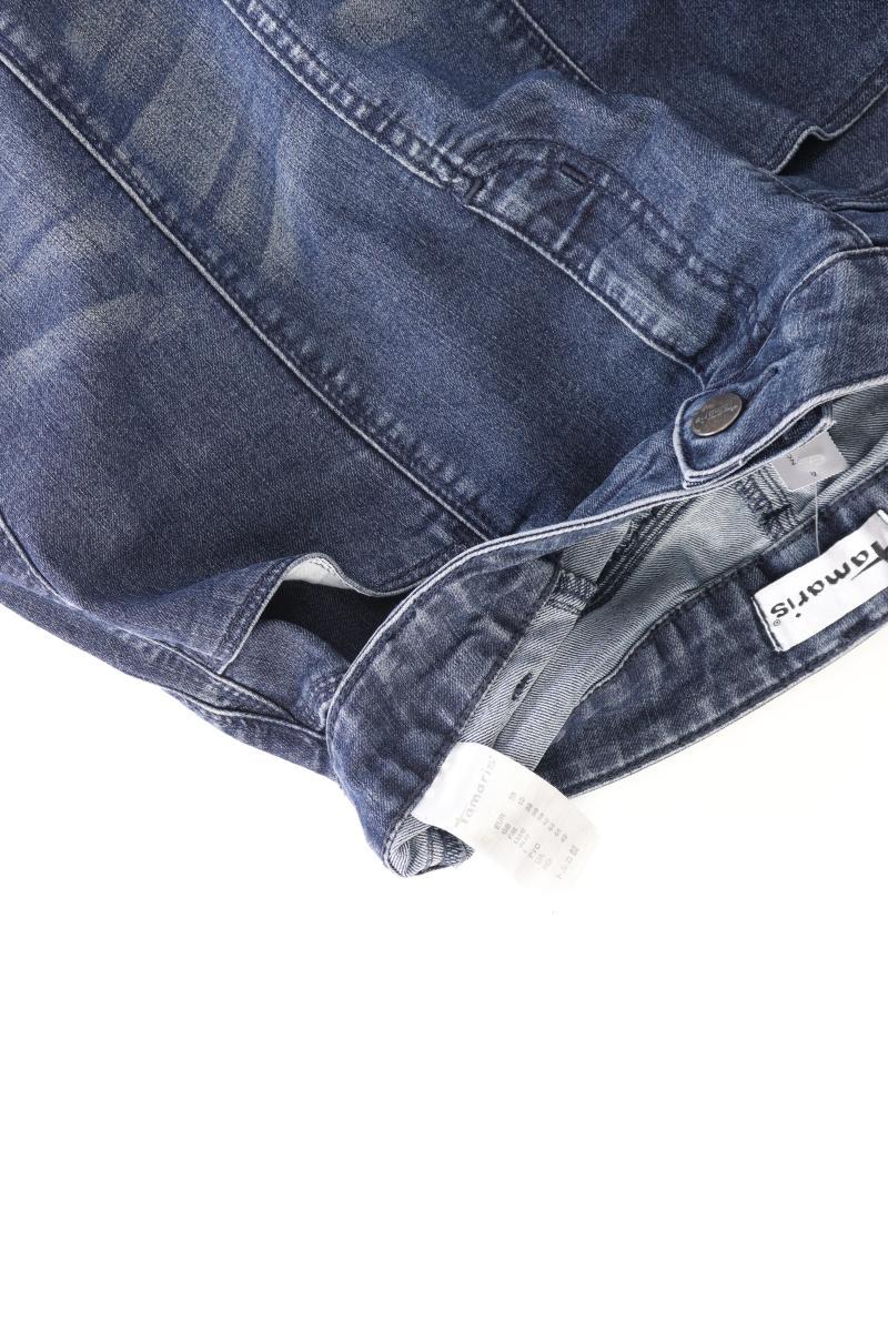 Tamaris Jeansrock Gr. 36 blau aus Baumwolle