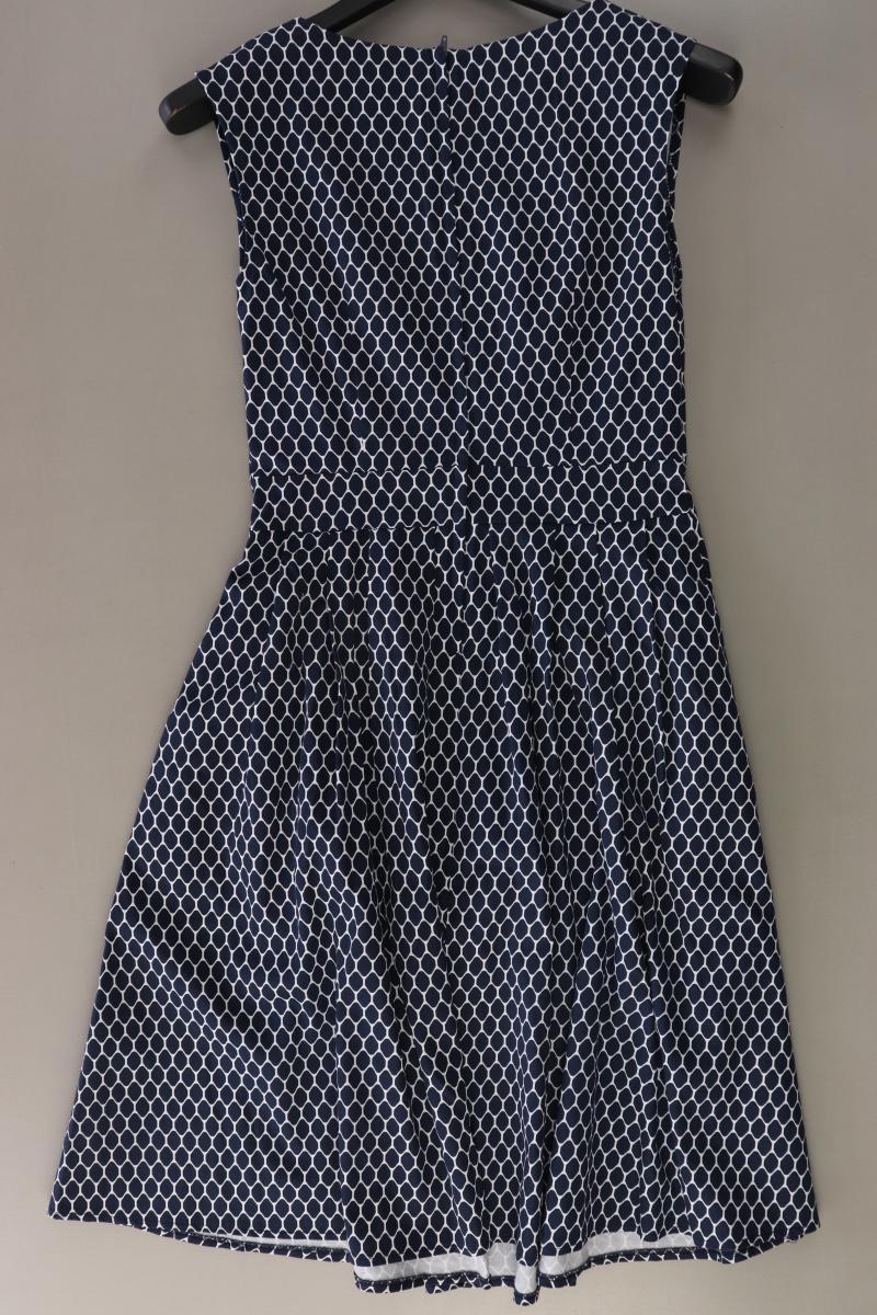 Apricot Midikleid Gr. S Ärmellos blau aus Baumwolle