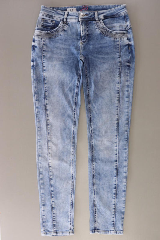Street One Straight Jeans Gr. W28 blau aus Baumwolle
