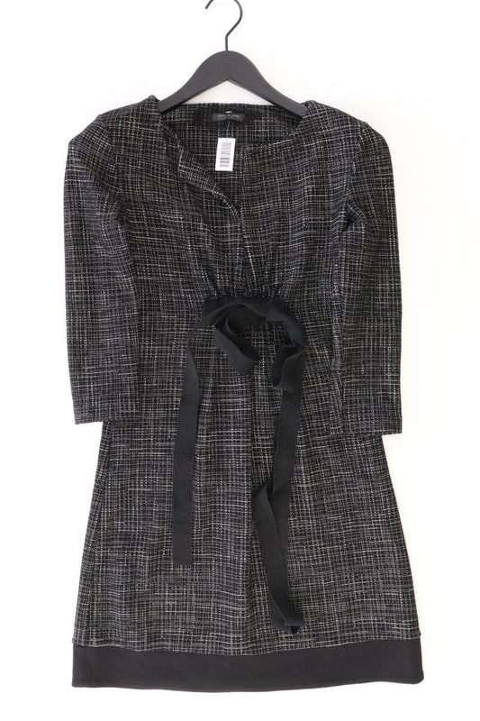 Patrizia Pepe Midikleid Gr. IT 44 (M) 3/4 Ärmel schwarz aus Polyacryl