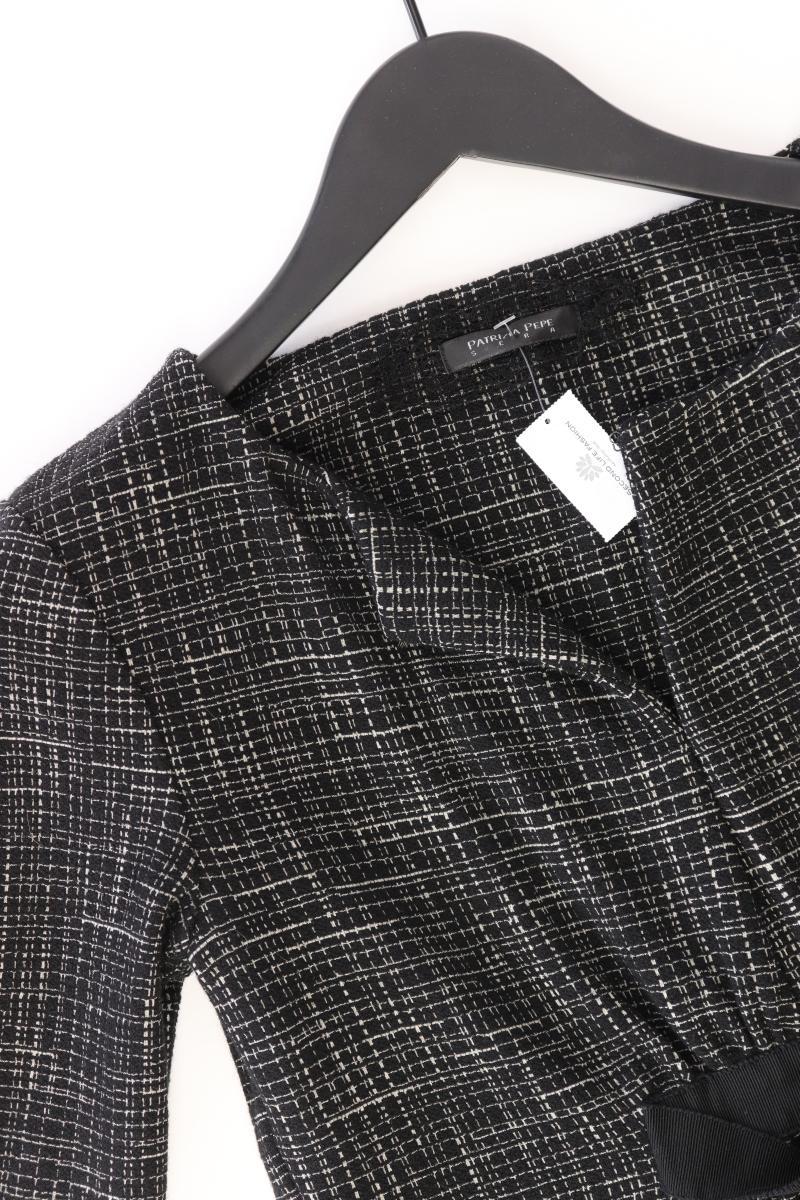 Patrizia Pepe Midikleid Gr. IT 44 (M) 3/4 Ärmel schwarz aus Polyacryl