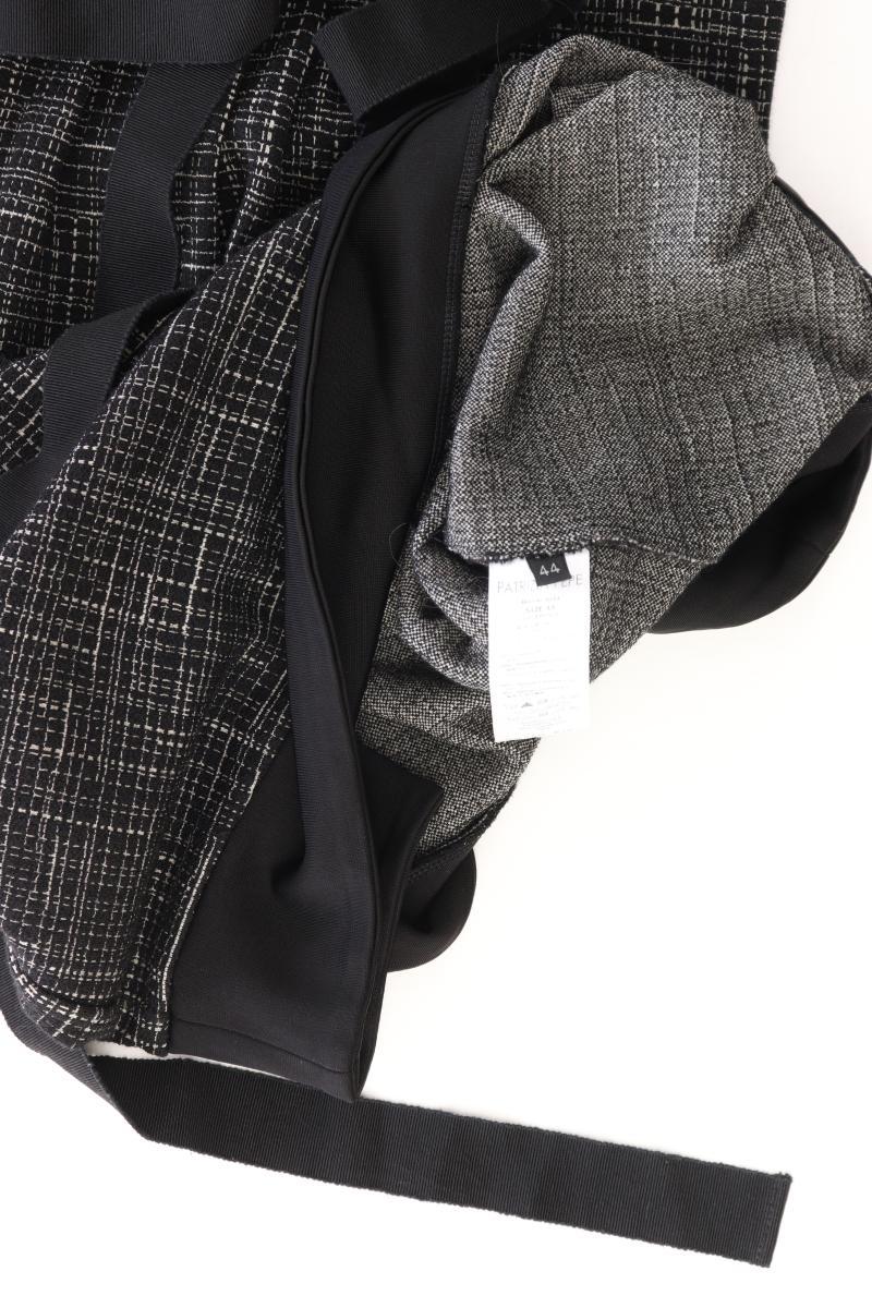 Patrizia Pepe Midikleid Gr. IT 44 (M) 3/4 Ärmel schwarz aus Polyacryl