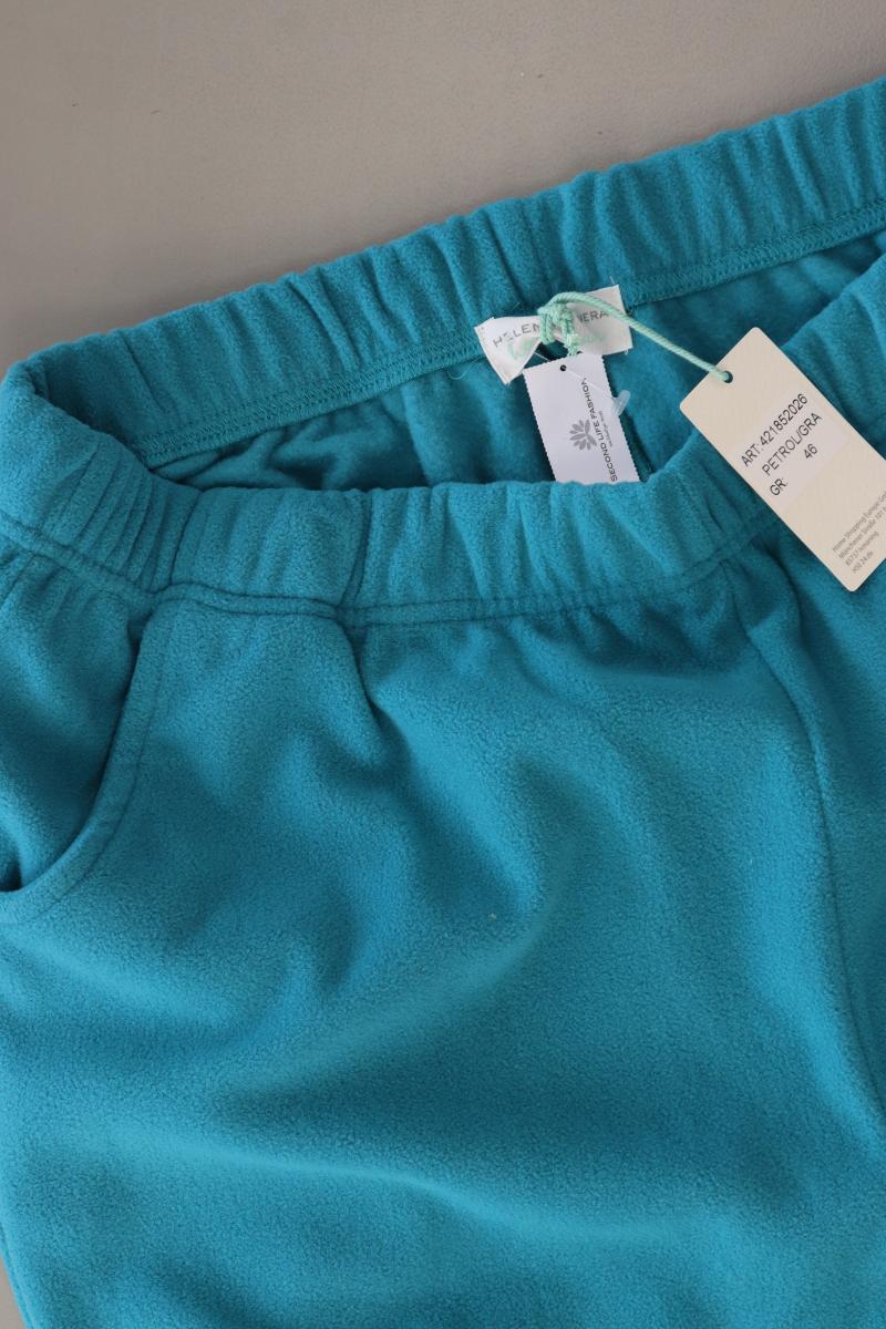 Helena Vera Fleece Hose Gr. 46 neu mit Etikett türkis aus Polyester