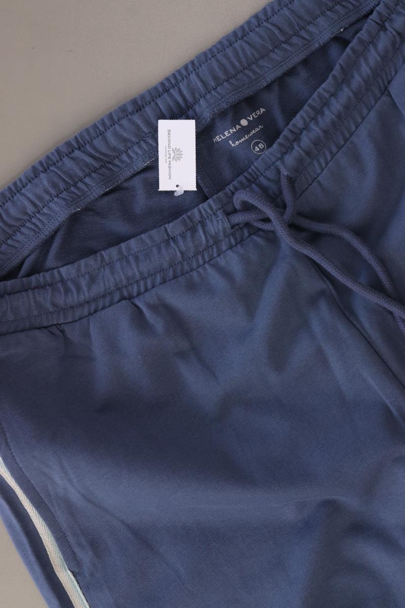 Helena Vera Jogginghose Gr. 46 blau aus Baumwolle