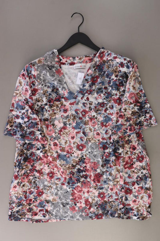 Helena Vera Kurzarmbluse Gr. 54 rosa aus Viskose