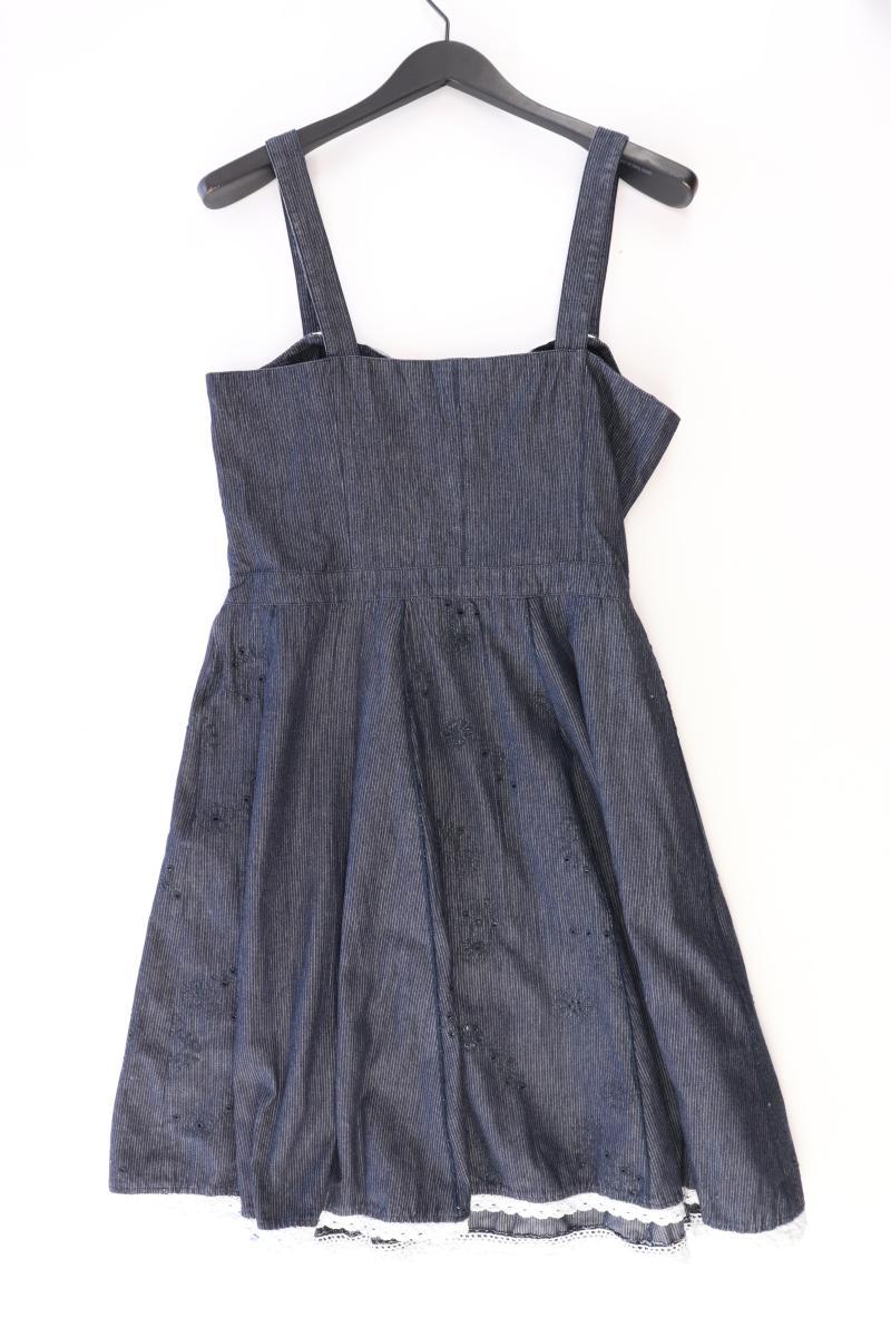 Passport Trägerkleid Gr. 40 blau aus Baumwolle