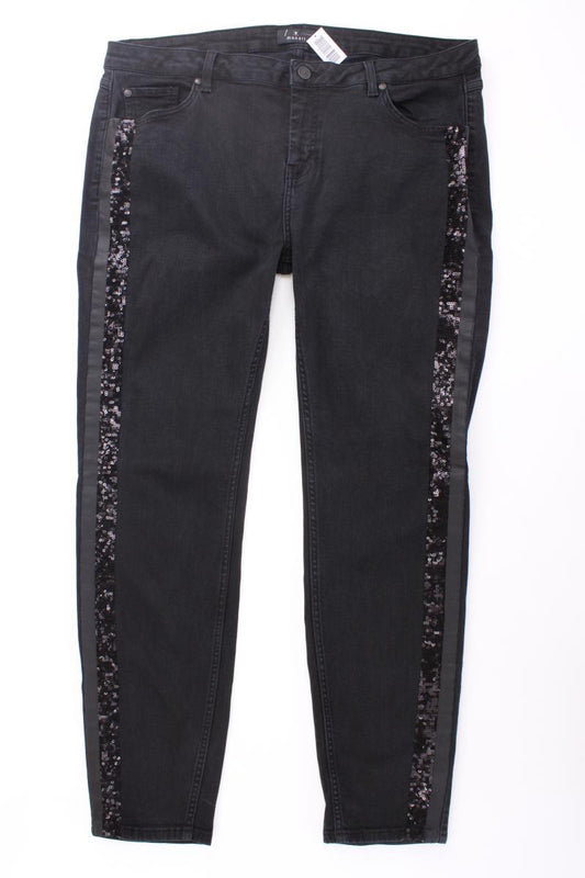 Monari Skinny Jeans Gr. 48 grau