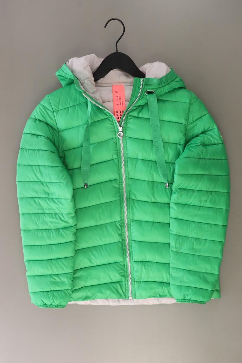Street One Steppjacke Gr. 38 neuwertig grün aus Polyester