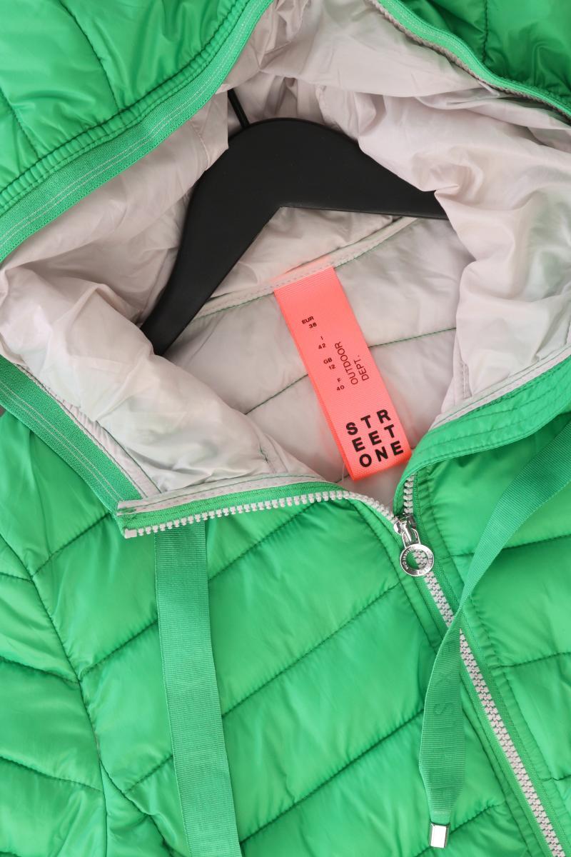 Street One Steppjacke Gr. 38 neuwertig grün aus Polyester