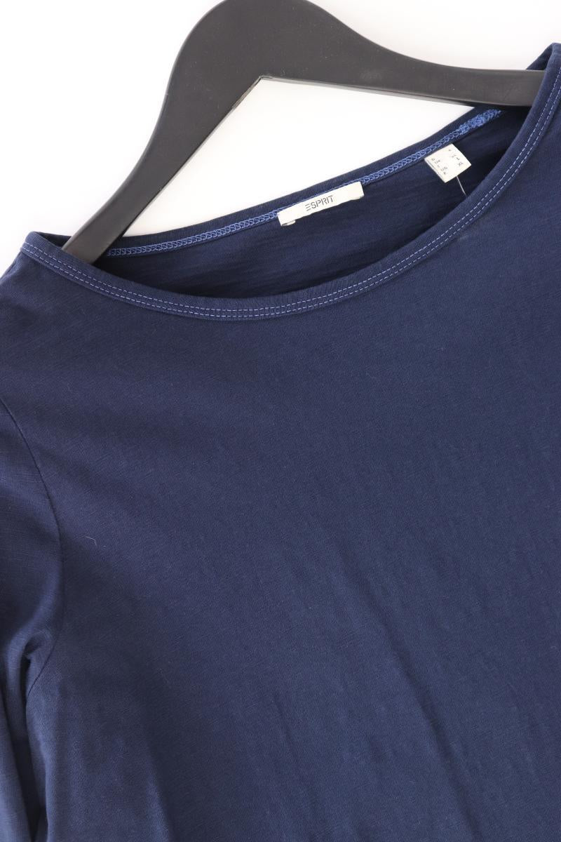 Esprit Longsleeve-Shirt Gr. L Langarm blau aus Baumwolle