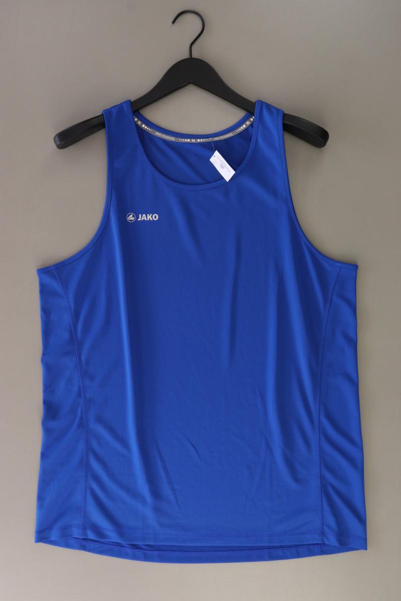 Jako Sporttop für Herren Gr. XL blau aus Polyester