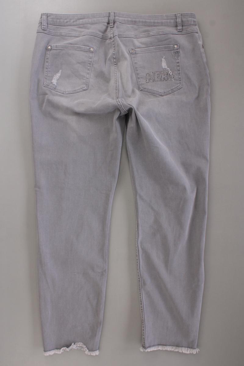 Monari Skinny Jeans Gr. 48 grau