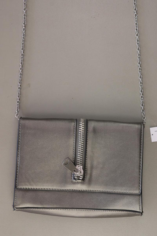 Pieces Umhängetasche silber aus Kunstleder