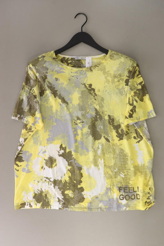 Betty & Co. Printshirt Gr. 46 Kurzarm gelb
