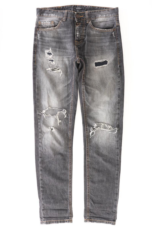 Pull&Bear Straight Jeans für Herren Gr. US 40 (M) grau aus Baumwolle