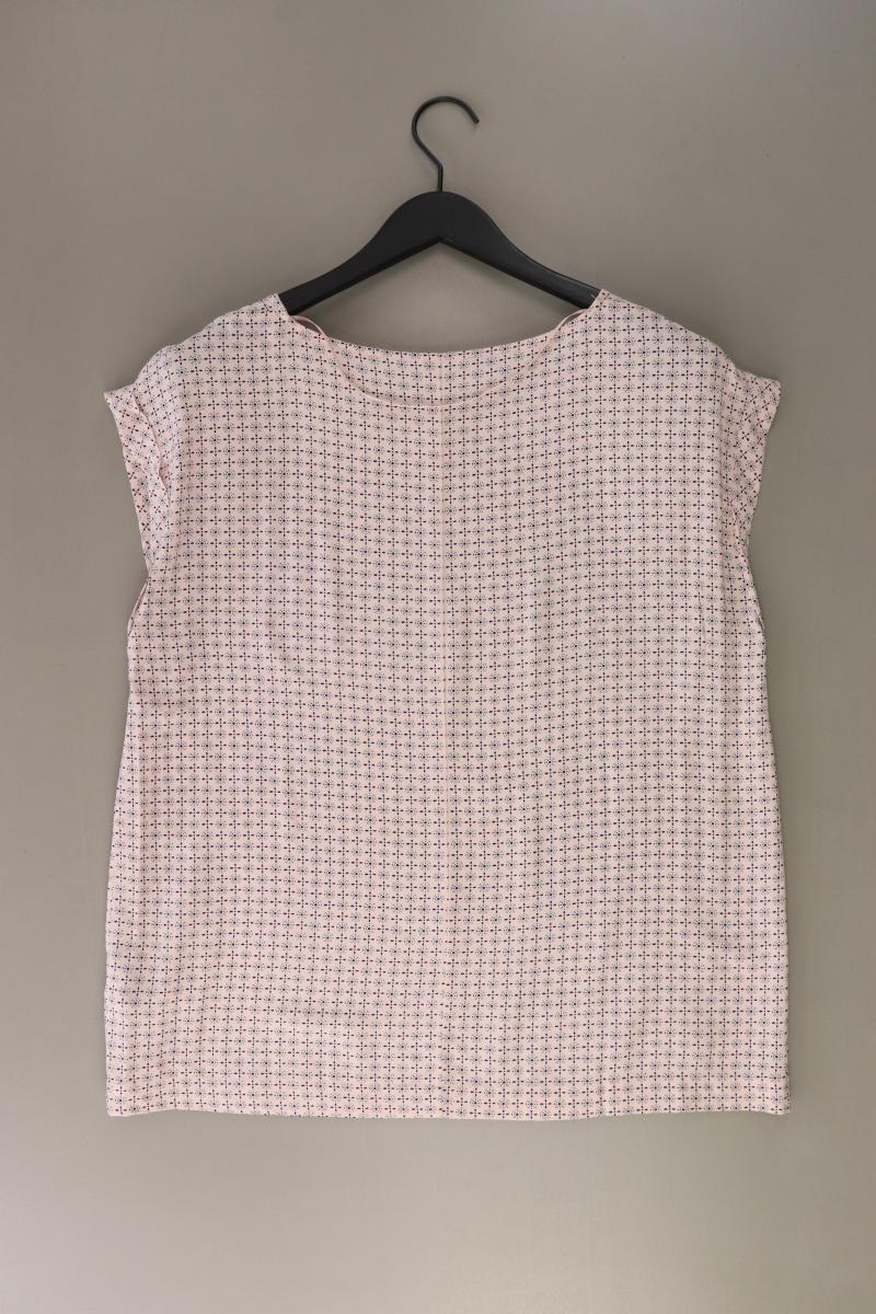 Esprit Kurzarmbluse Gr. 42 rosa aus Viskose