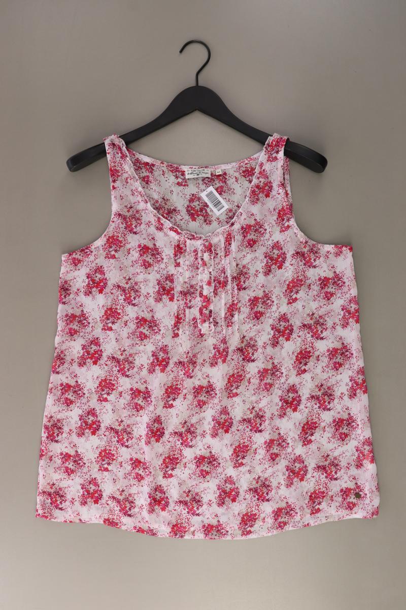 Tom Tailor Ärmellose Bluse Gr. 42 pink aus Polyester