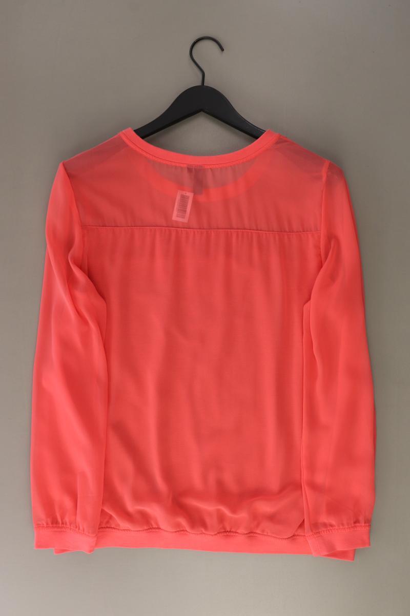 s.Oliver Langarmbluse Gr. XL orange aus Polyester
