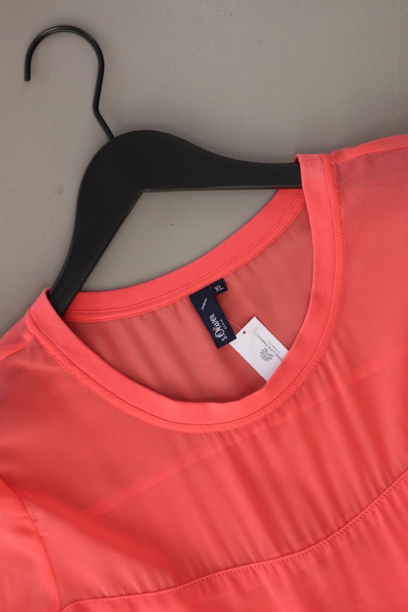 s.Oliver Langarmbluse Gr. XL orange aus Polyester