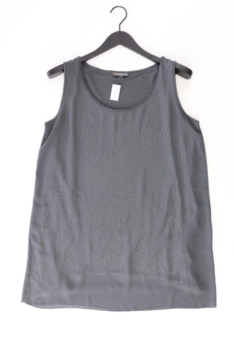 Street One Ärmellose Bluse Gr. 42 grau aus Polyester