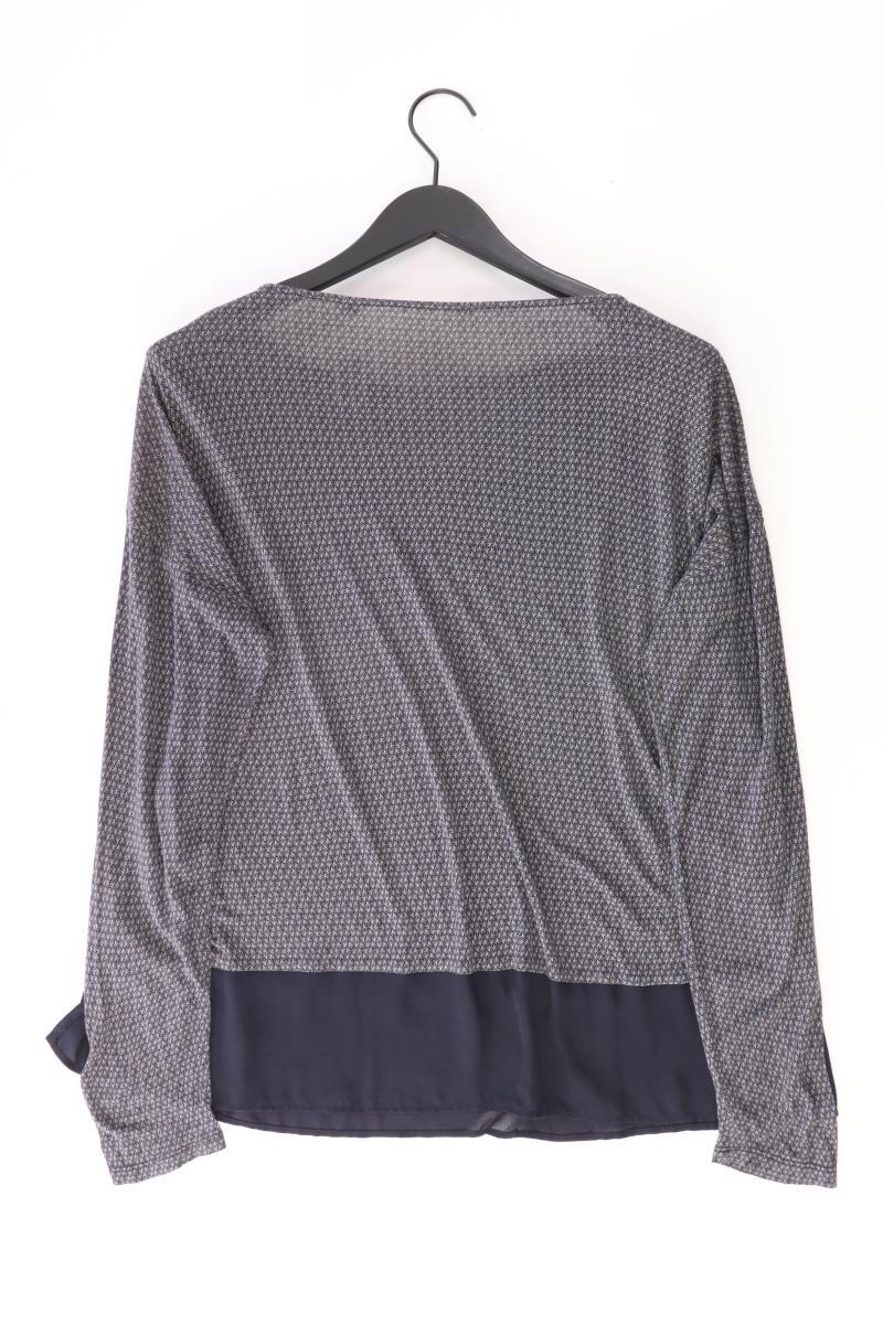 s.Oliver Longsleeve-Shirt Gr. 44 Langarm blau aus Viskose