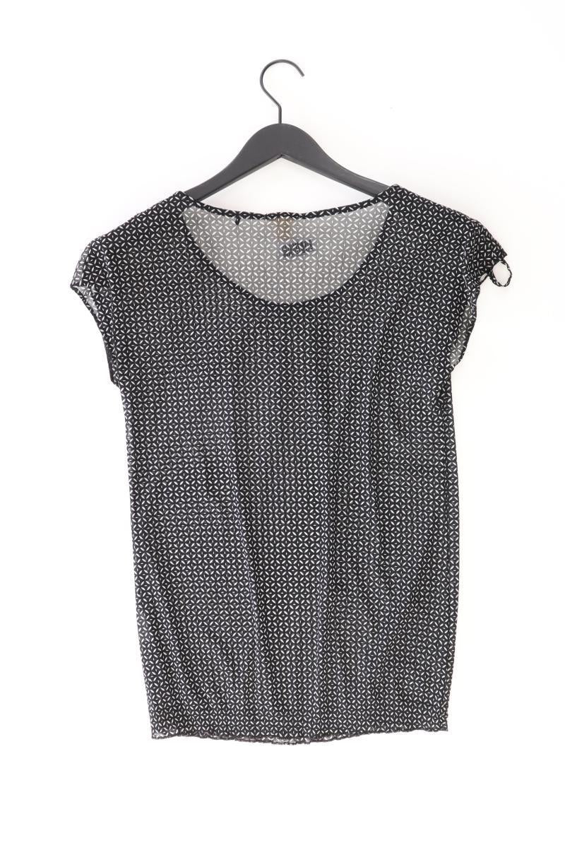 Esprit Kurzarmbluse Gr. XS schwarz aus Polyester