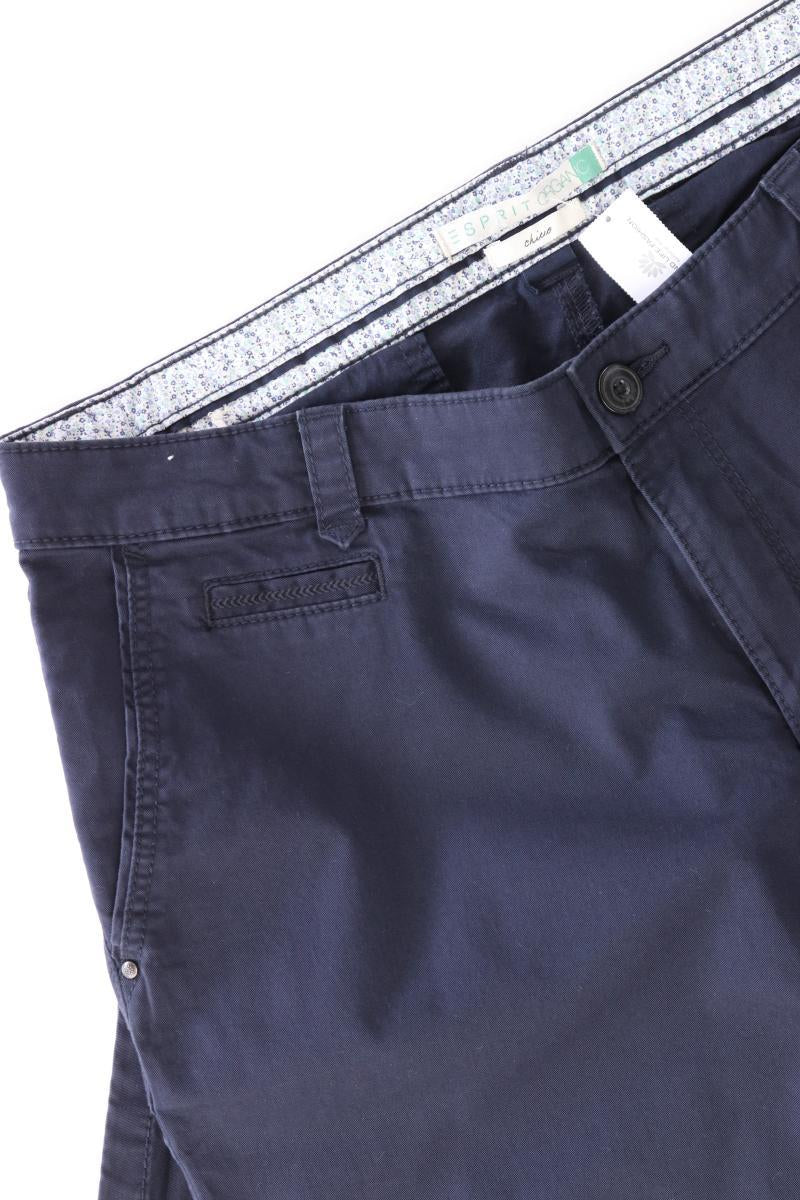 Esprit Chinohose Gr. 40/L32 blau aus Baumwolle